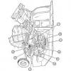 Gleaner R40 Reman Hydraulic Final Drive Motor