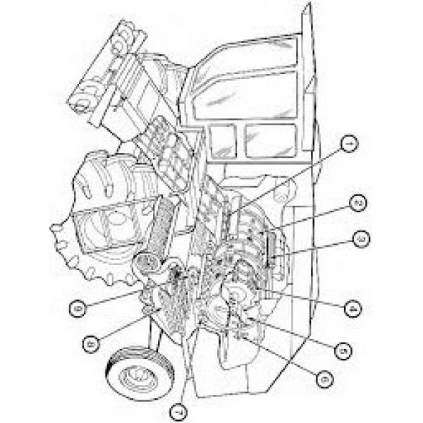 Gleaner 71368979 Reman Hydraulic Final Drive Motor #3 image